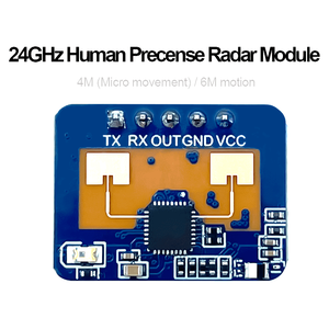 HLK-LD2410C เซนเซอร์เรดาร์24กิกะเฮิร์ตซ์โมดูลตรวจจับการเคลื่อนไหวร่างกายเหนี่ยวนำร่างกายของเซินเจิ้น - Product Image 2
