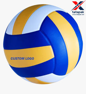 2024 balle de volley-ball OEM taille officielle 5 ballon de volley-ball de plage personnalisé volley-ball laminé en cuir PVC à vendre - Product Image 2