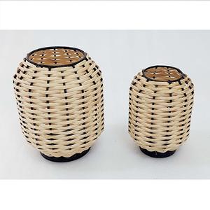 Lanterne tissée décorative moderne mobile en argent Porte-bougie Accessoires de décoration intérieure pour mariage Événement Hôtel Restaurant - Product Image 4