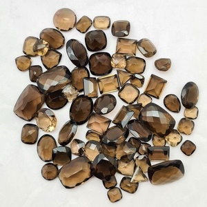 500 CRT Quartz fumé coupe pierre mélange forme Top qualité Quartz fumé pierre à facettes lâche superbe Look pierre précieuse pour la fabrication de bijoux. - Product Image 3