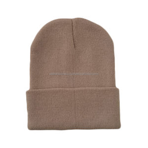 Gorro de punto negro personalizado de alta calidad, gorro unisex de pescador de invierno suave con impresión Digital, buen proveedor para toda la venta - Product Image 3