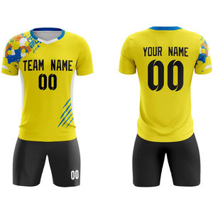 Maillots de football personnalisés professionnels Sublimation complète Tissu confortable à séchage rapide Tailles pour jeunes adultes Fourniture d'usine OEM - Product Image 4