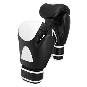 ถุงมือชกมวยหนังวัวและหนัง PU โลโก้ออกแบบได้ตามต้องการ - Product Image 1