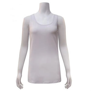Camiseta sin mangas de Yoga a la moda de verano al por mayor camiseta sin mangas holgada de secado rápido para entrenamiento deportivo camiseta sin mangas sublimada para mujer - Product Image 2