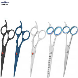 Ciseaux de coiffure professionnels en acier inoxydable pour la coupe et l'effilage des cheveux - Durables et écologiques - Product Image 1