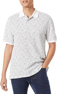 Polo de piqué de algodón de corte regular para hombre, diseño personalizado, estampado de letras lavadas, polos de talla grande para hombre - Product Image 2