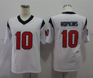 Wholesale New Top Fashion Men Custom Team Logo Pocket Casual Breathable Short Sleeve Loose American Football Jersey - Product Image 4