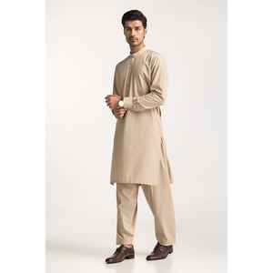 Traje Tang Beige SK-PSD24-016, Conjunto de Estilo Tradicional - Product Image 4