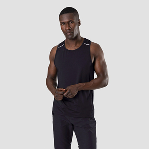 OEM Custom New Design Men's Gym <b>Vest</b> / Gym Tank Top Wholesale Bodybuilding 100% Cotton Tank Top - Product Image 5