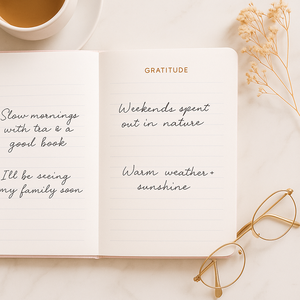 Journal de croissance de gratitude LABON, carnet relié pour la pleine conscience, réflexion quotidienne, écriture, pensée positive et soins personnels, cadeau - Product Image 2