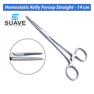 คีมหยุดเลือดล็อคแคลมป์หลอดเลือดดําคีมตรงและโค้งเครื่องมือผ่าตัดโดย SUAVE เครื่องมือผ่าตัด - Product Image 3