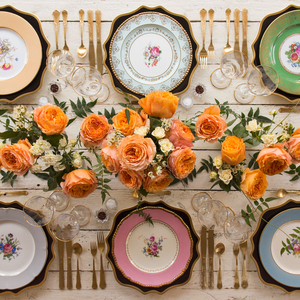 เครื่องใช้บนโต๊ะอาหารทำจากโลหะสแตนเลสอุปกรณ์บนโต๊ะอาหารเคลือบสีทองขัดเงา - Product Image 4