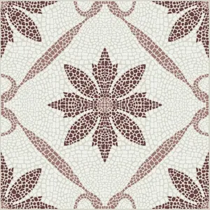 Jamila กระเบื้องปูพื้นแบบปอกเปลือกและติดไม้สีเบอร์กันดีพื้น FP6299ขนาดใหญ่หมวดหมู่สินค้า floorpops - Product Image 1