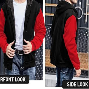 Pull à capuche avec capuche à cordon de serrage et manches contrastées Parfait pour le look Streetwear Fabriqué par Dress Sports - Product Image 6