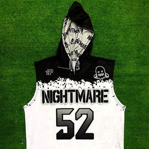 เสื้อฟุตบอลแบบมีฮู้ด Dri-Fit 7v7 แบบกำหนดเองได้เต็มที่ พร้อมโลโก้ หมายเลข ชื่อ สี ด้วยเทคนิคการพิมพ์แบบระเหิด ประสิทธิภาพสูง - Product Image 4