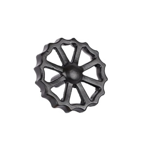 New wheel design iron <b>knob</b> pull drawer cabinet for home dresser <b>door</b> cabinet furniture <b>decorative</b> kitchen wardrobe handle <b>knobs</b> - Product Image 5