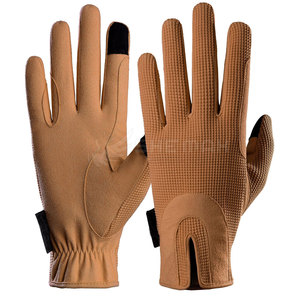 Gants d'équitation avec logo personnalisé de marque privée Gants d'équitation légers et respirants à bas prix - Product Image 1