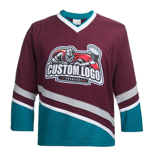Maillot de hockey sur glace réversible personnalisé à séchage rapide Maillot sublimé de hockey sur glace personnalisé - Product Image 3