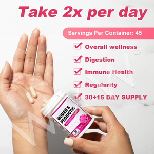 Suplemento Probiótico Diario Vegano Sin Gluten OEM/ODM, Cápsulas Probióticas para Mujeres, Cápsula Probiótica Vaginal para Mujeres - Product Image 6