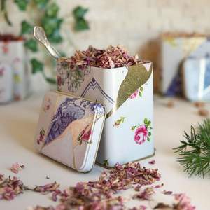 80x120x120 mm Kintsugi Gold Vein <b>Rose</b> Rectangular Metal Storage <b>Box</b> with Slip Lid 1L Capacity Storage Trays - Product Image 1