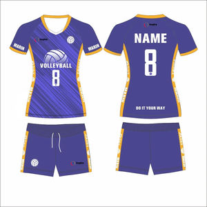 Diseño de Logotipo Personalizado, Conjuntos Deportivos Unisex sin Mangas, Camisetas de Voleibol Sublimadas en Tela de Poliéster de 180g, Uniformes Inspiradores - Product Image 6