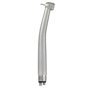 Pieza de mano dental LXG42, turbina de 2 orificios, botón pulsador de acero inoxidable, pieza de mano de alta velocidad dental led autoalimentada, conveniente