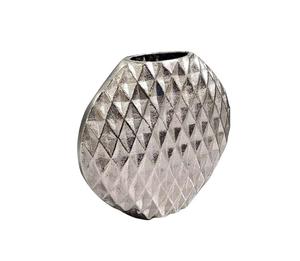 Venta al por mayor de flores de plata florero de aluminio de lujo maceta hogar boda fiesta interior al aire libre mejor calidad cantidad a granel uso - Product Image 3