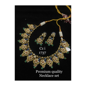 Luxurious <b>Kundan</b> Moissanite Fashion <b>Jewelry</b> Set for Brides' Weddings Engagements Parties Anniversaries - Product Image 2