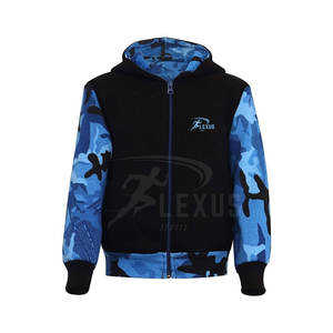 Chándal infantil superventas calidad premium nuevo estilo ligero 100% algodón cuello con capucha patrón sólido para invierno - Product Image 2