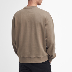 Wholesale Custom Made 100% Cotton <b>Long</b> sleeve Crewneck Sweatshirt Custom Embossed Logo <b>Oversized</b> Fit <b>Hoodies</b> & Sweatshirt - Product Image 2