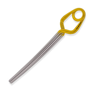 Clip de Oclusión Manual Reutilizable de Acero Inoxidable de Grado Quirúrgico de 20 mm con Mandíbula Ligeramente Curvada, Pinza Temporal para Vasos - Product Image 6