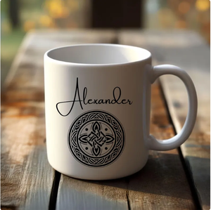 Tasse islandaise, tasse à café Viking, tasse Viking personnalisée, tasse à café Viking personnalisée tasse de Runes Viking personnalisée, nom personnalisé - Product Image 1