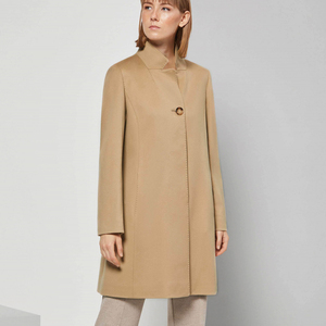 Manteau long vintage pour femme avec ceinture |   Fournisseur OEM/ODM de conception personnalisée - Product Image 5