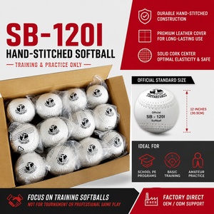 Balle de Softball en Cuir PVC, Balle de Softball Tamanaco 120i Directement Usine, Balle de Softball Tamanaco 120d, Meilleures Ventes du Marché - Product Image 1