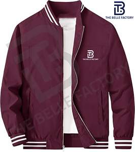 Custom High Quality Men's Baseball Bomber Jacket Versatile and Fashionable for <b>Winter</b> - Product Image 4
