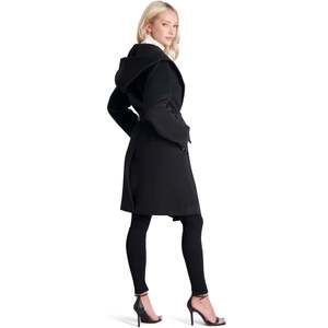 Avec Les Filles Trench con Cappuccio in Twill Avorio da Donna Taglia M - Product Image 5