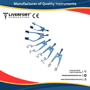 Rétracteur de sac lacrymal de qualité supérieure, spéculums oculaires Stevenson, ensemble d'instruments chirurgicaux ophtalmiques en acier inoxydable réutilisables CE - Product Image 6