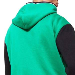 <b>Men</b> Wholesale 100% Cotton Block Zip <b>Hoodie</b> Winter Heavyweight <b>Fleece</b> Embroidered Rhinestone Logo Design <b>Lined</b> Front Solid - Product Image 6