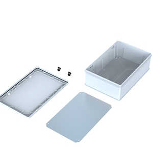 Boîtier en plastique ABS 400x600x242 mm, boîte de distribution IP65 blanche, moulée par injection, murale, étanche - Product Image 4