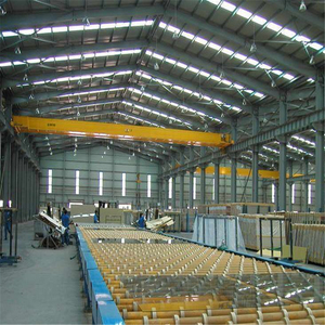10 टन 20 टन 25 टन क्रेन के साथ प्रीफैब स्टील फैक्टरी कार्यशाला भवन - Product Image 3
