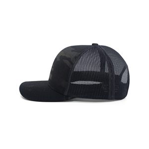 Chapeau de camionneur sur mesure de qualité supérieure avec dos en maille Conception personnalisée Chapeaux de camionneur de sport 5 panneaux de haute qualité - Product Image 5