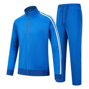Casual Winter Athletic Set Spandex/Cotton Tracksuit Full-Zip Breathable Hooded Track Jacket <b>Pants</b> Sporty Fit Zip Pockets 3D Logo - Product Image 4