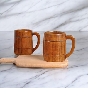 Taza de Madera Clásica Hecha a Mano, Apta para Lavavajillas, Accesorios Personalizados para el Hogar, Hotel, Restaurante y Oficina - Product Image 5