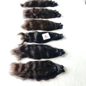 Extensions de cheveux humains alignés sur les cuticules du temple indien vente en gros de styles profonds lâches avec boucles naturelles prix bon marché - Product Image 5