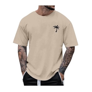 Verano cómodo venta impreso color manga corta cuello redondo 100% algodón camiseta de un solo jersey de Bangladesh precio de fábrica - Product Image 5