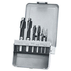 Juego de 6 Cortadores para Asientos de Tornillos de Cabeza Cilíndrica Art. 8918g M 3-4-5-6-8-10-8926g Herramientas de Corte y Conformado - Product Image 1