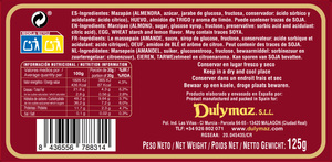 Best Spain Directly-Eat 125g Handmade Solid High Premium IFS Certified <b>Almond</b> Marzipan Chocolate Bag Snake - Product Image 3