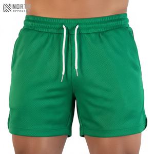 Pantalones Cortos Deportivos de Verano con Logotipo Personalizado para Hombre, 100% Algodón, para Atletismo, Entrenamiento, Gimnasio, Diseño Sólido, Verifique el Precio, Pantalones Cortos de Verano para Hombre - Product Image 1