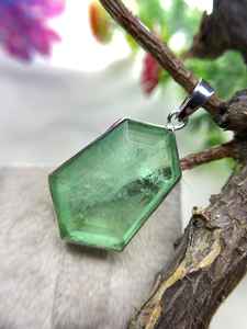 สร้อยคออเมทิสต์สเตอร์ลิงเงินสเตอร์ลิงพร้อมจี้อาร์ตเดคโคพร้อมจี้อัญมณีสำหรับงานแต่งงานของผู้หญิงและงานเลี้ยงของขวัญ - Product Image 5