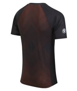 Quick-Dry Digital Print Rash Guard for Adults <b>Surfing</b> Rash Guard Top Basic UPF 50+ Short Sleeve Rashguard - Product Image 4